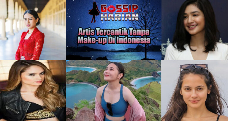 Artis Tercantik Tanpa Make-up Di Indonesia