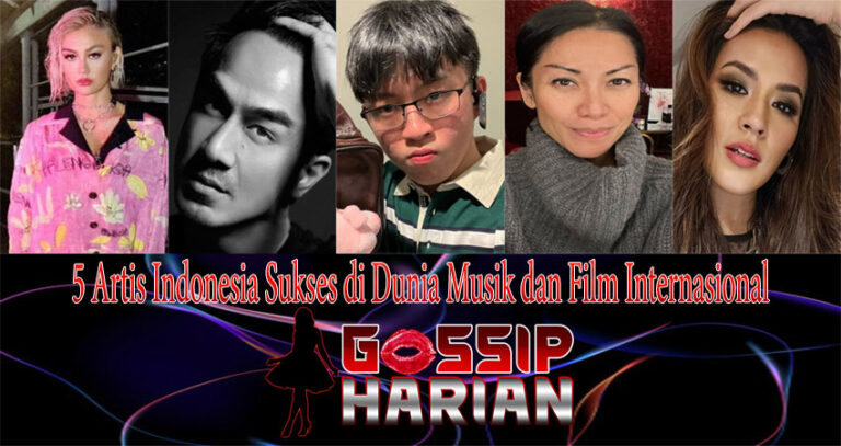 5 Artis Indonesia Sukses di Dunia Musik dan Film Internasional