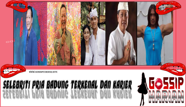 5 Selebriti Pria Badung