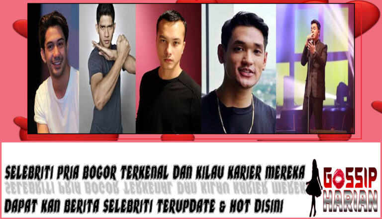 5 Selebriti Pria Bogor