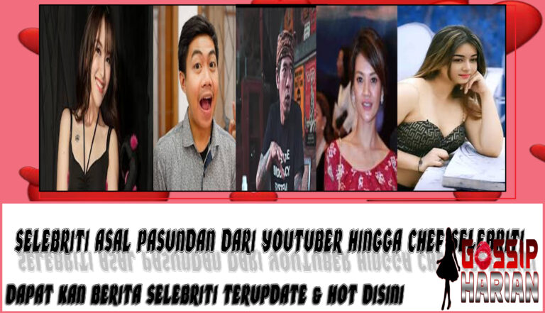 5 Selebriti Asal Pasundan