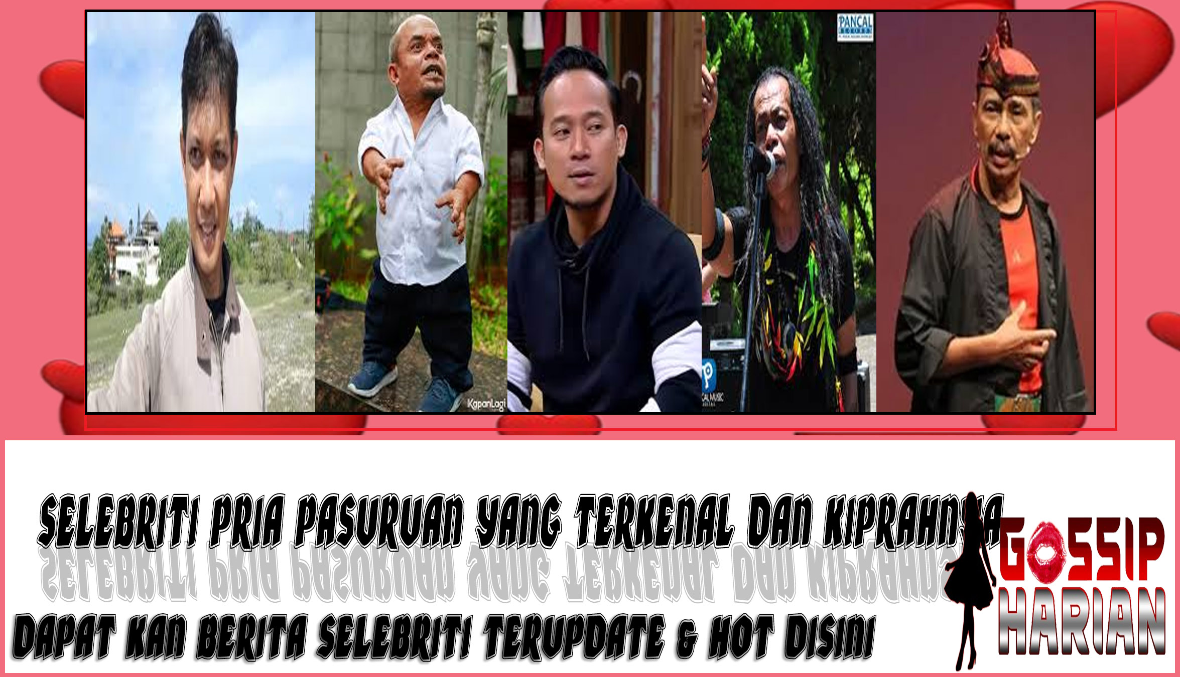 5 Selebriti Pria Pasuruan